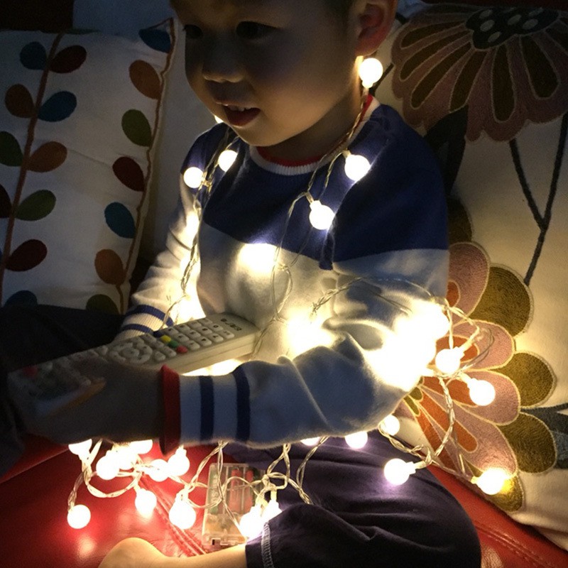 Dây Đèn Led Lấp Lánh Trang Trí Phòng Ngủ Sáng Tạo