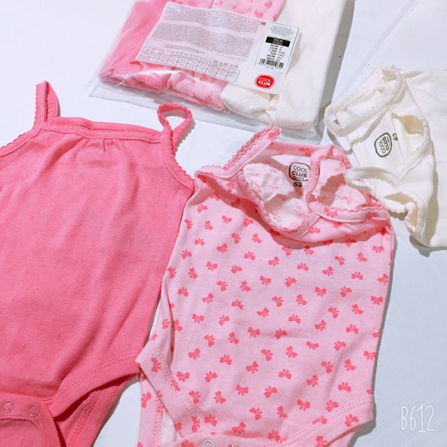 Set 3 body chip cộc Cool baby nguyên pack