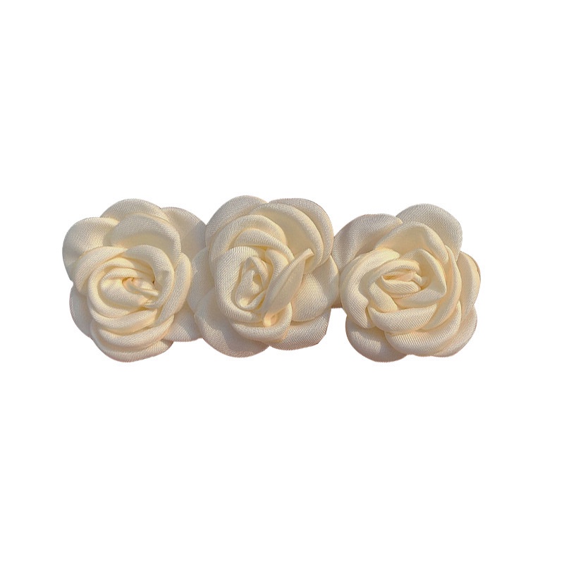 Kẹp Tóc Hoa Trà Hình Học Bằng Hợp Kim Phong Cách Hàn Quốc Ngọt Ngào Cho Nữ