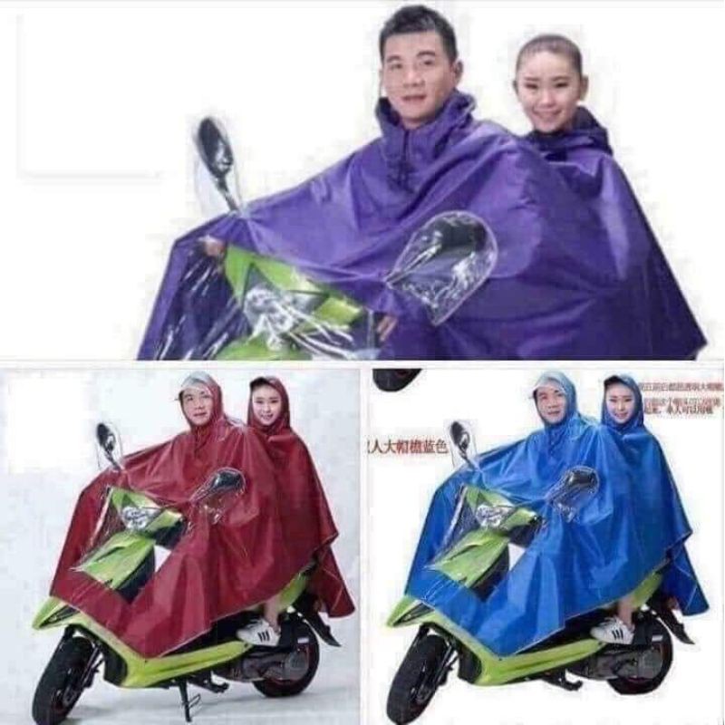 ÁO MƯA 2 ĐẦU ,1 ĐẦU PHẢN QUANG CHE MƯA GIÓ TỐT BẢO VỆ GIA ĐÌNH BẠN