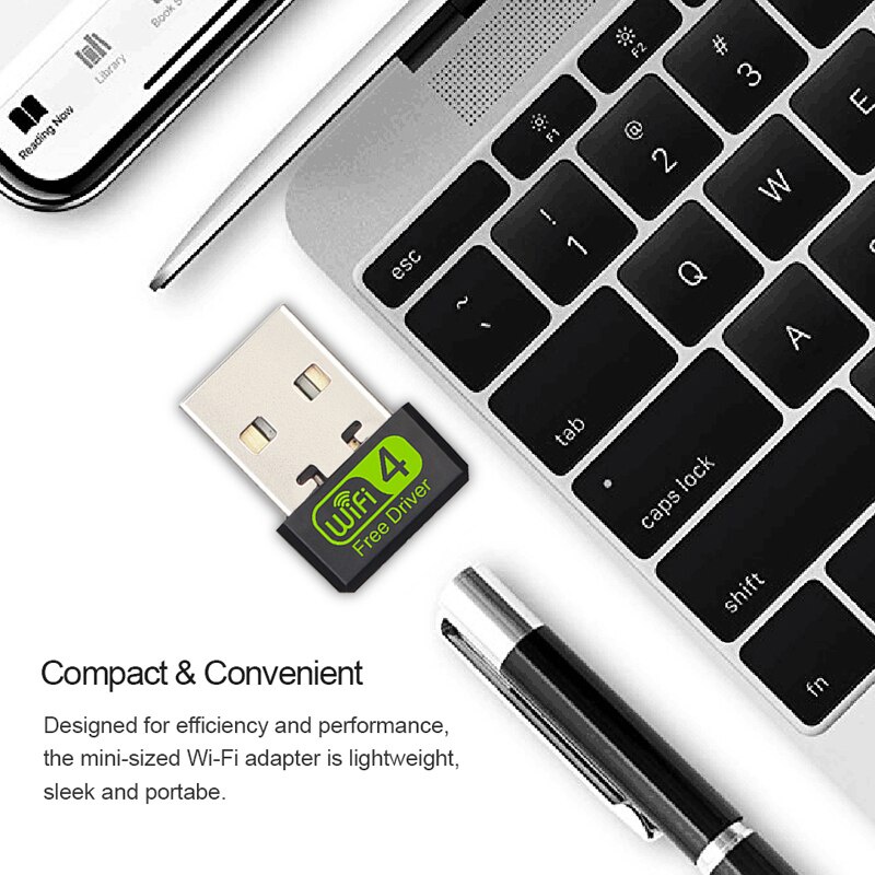 USB WiFi mini 150Mbps cho PC USB Ethernet WiFi Dongle 2.4G