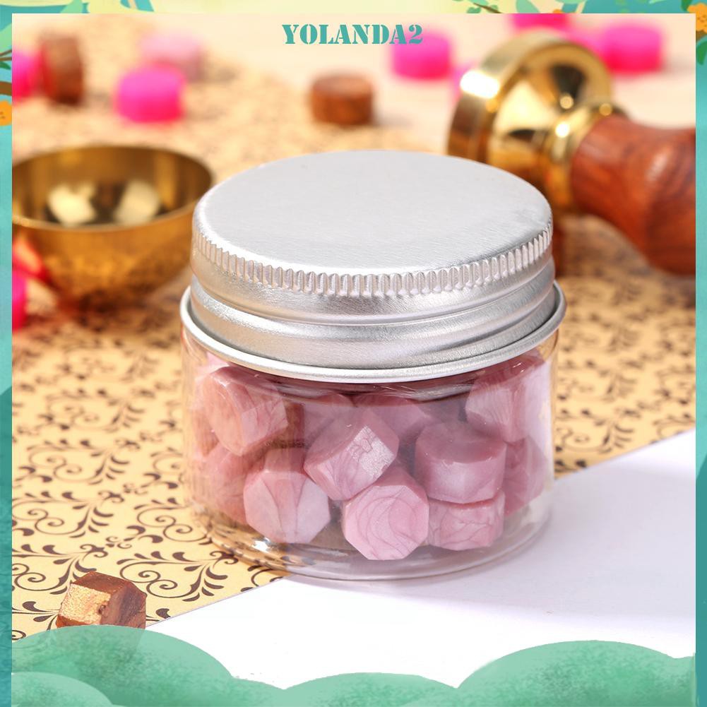 Bộ 60 Con Dấu Sáp Hình Bát Giác Phong Cách Vintage