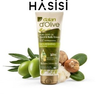 Kem Dưỡng Tay Và Body DALAN - D'Olive Pure Olive Oil Hand &amp; Body Cream 250ml
