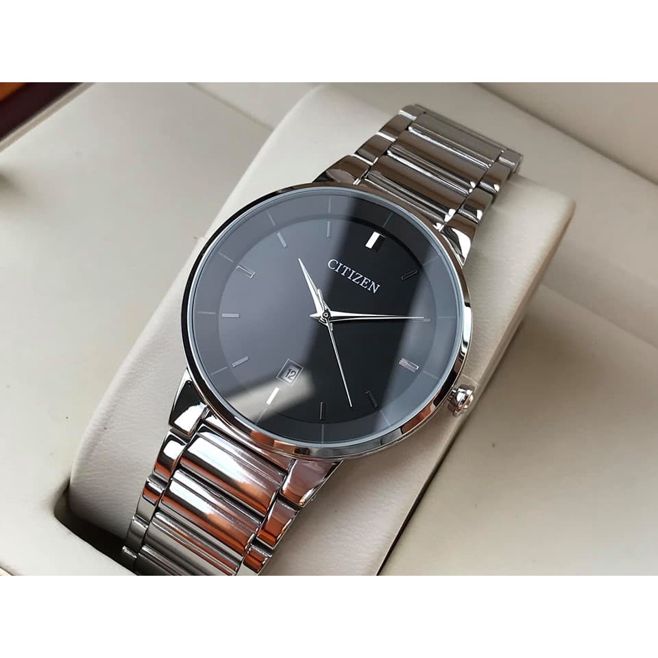 Đồng hồ Nam Citizen Quartz Classic Black Steel - BI5010-59E