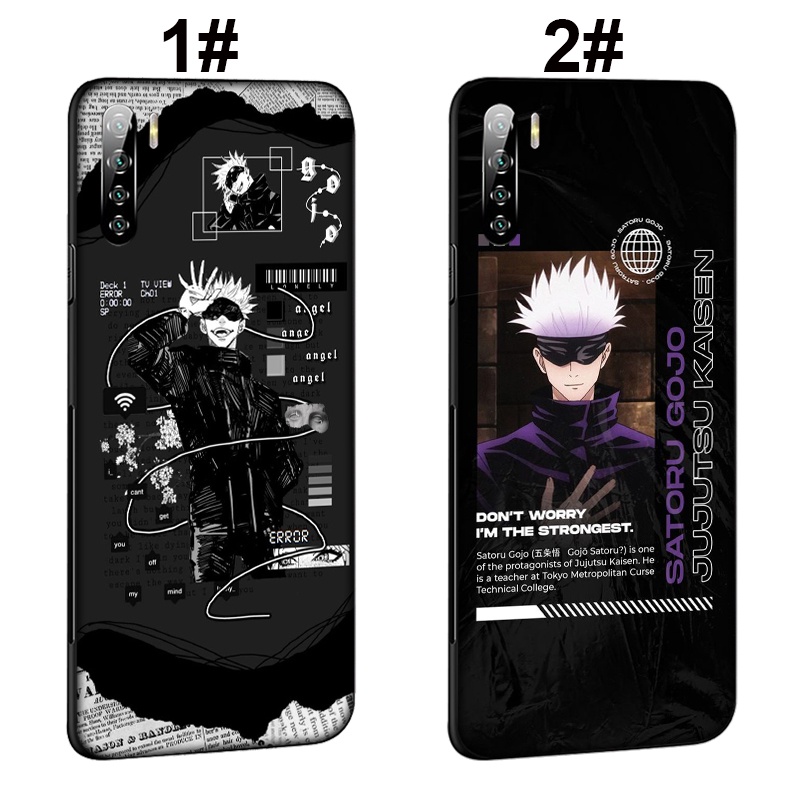 Ốp Điện Thoại Silicon Mềm Hình Anime Jujutsu Kaisen Gojo Satoru GL46 Cho Vivo Y11 Y12 Y17 Y15 2020 Y95 Y93 Y91 Y91C Y53