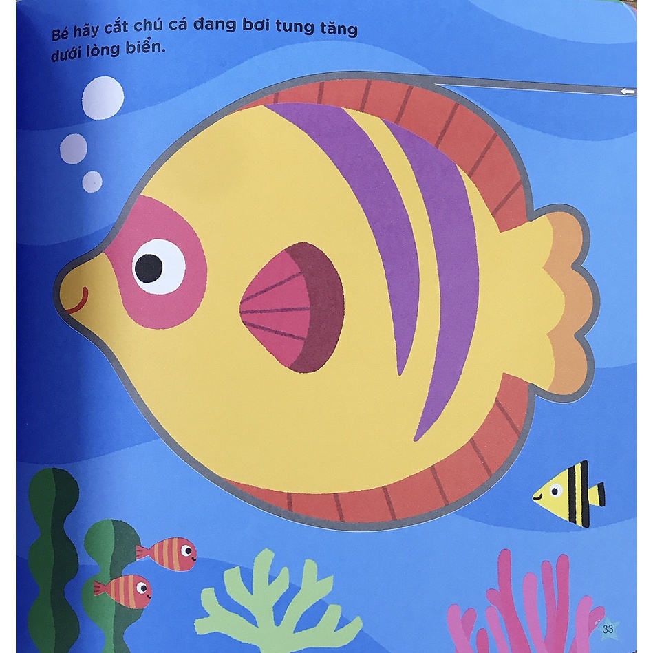Sách - Đôi Bàn Tay Khéo Léo: Bộ Thủ Công Hình Con Vật (Tặng Kèm Chiếc Kéo An Toàn)