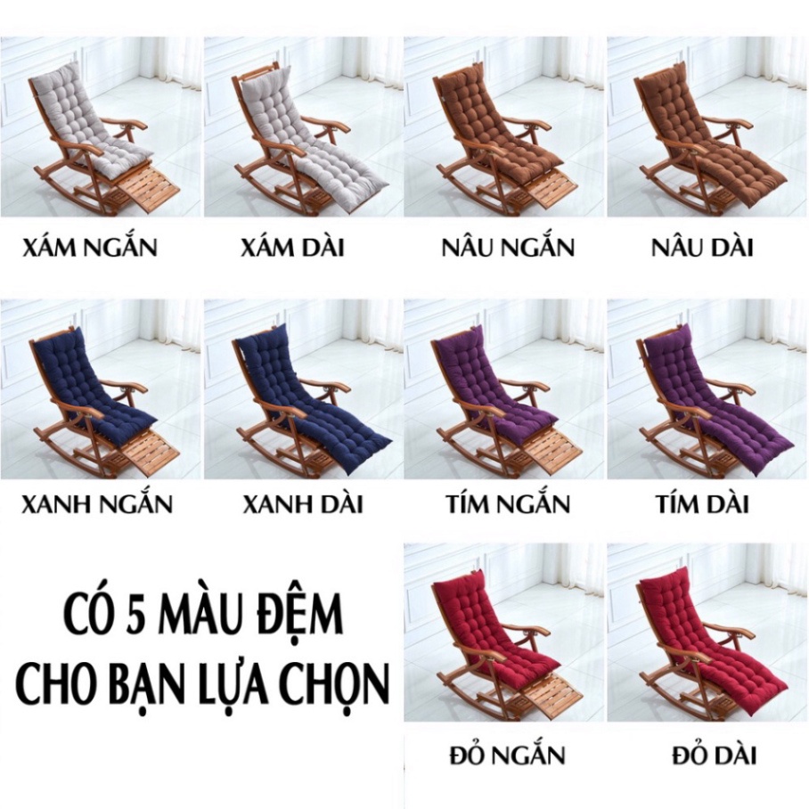 Ghế lười tựa lưng thư gian Poang bập bênh bằng tre nguyên chất cao cấp rẻ nhất có bàn Massage