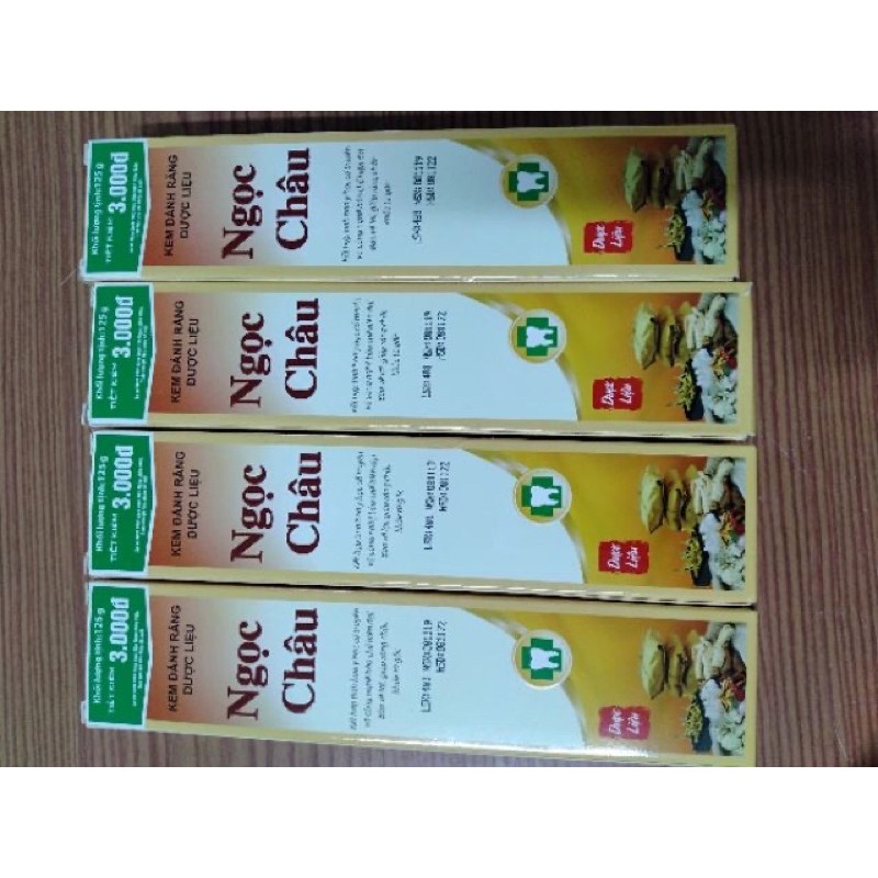 Kem đánh răng ngọc châu 125g