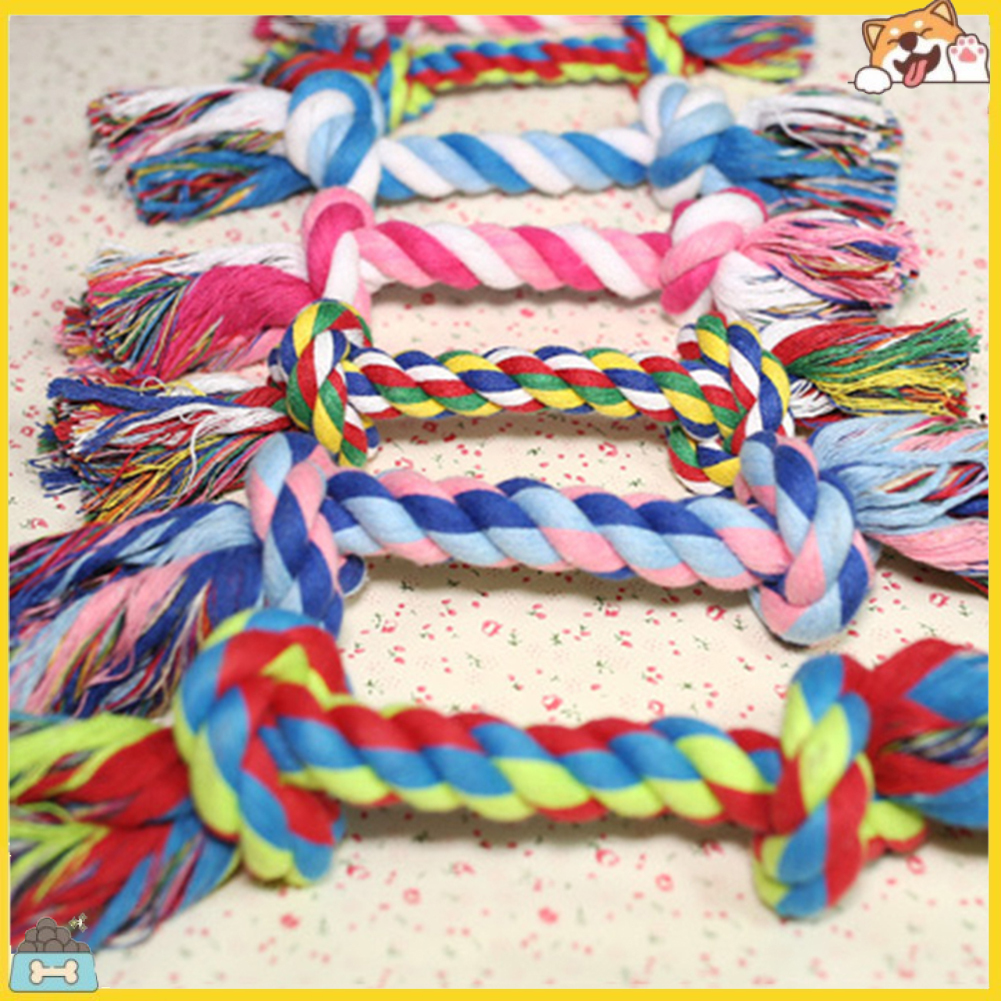 Đồ chơi ngậm cắn dạng dây tết siêu thú vị dành cho thú cưng