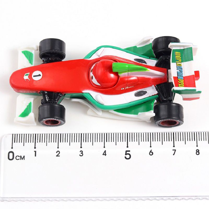 Mô hình xe hơi Pixar Cars 2 3 Lightning Mcqueen Mater Jackson Storm Ramirez tỉ lệ 1: 55 sáng tạo