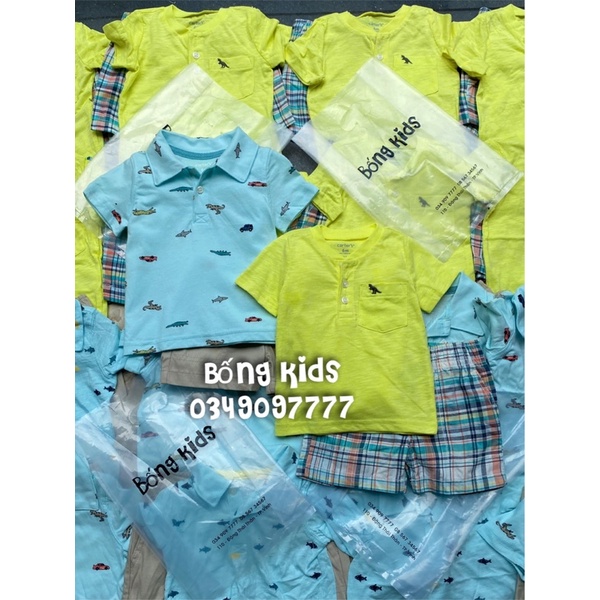 Bộ Hè Bé Trai In Hình C@rters