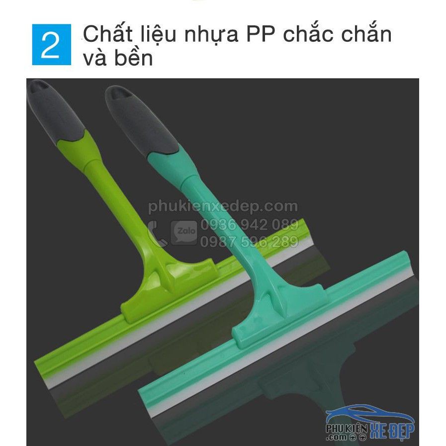 Cây gạt lau kính chữ T cán cao su siêu bền và chắc chắn