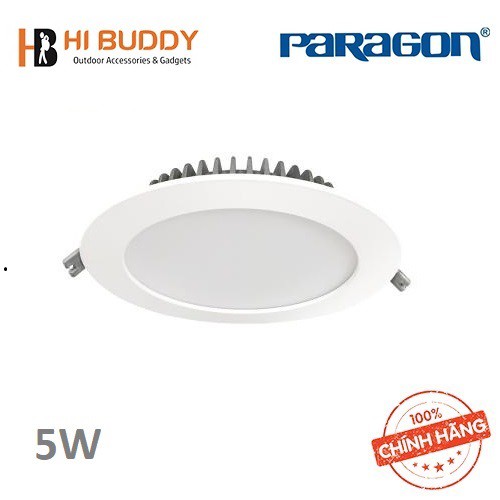 Đèn LED Paragon Downlight Âm Trần  - 5W/ 7W/ 9W/ 12W/ 20W - Ánh Sáng Vàng/ Trung Tính/ Trắng. Chính Hãng