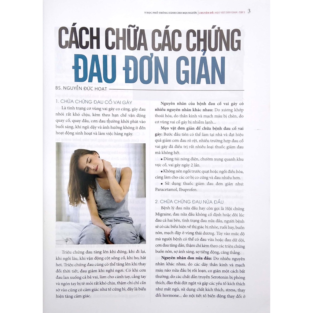 Sách Y Học Phổ Thông Dành Cho Mọi Người - Chuyên Đề: Mẹo Vặt Dân Gian 2