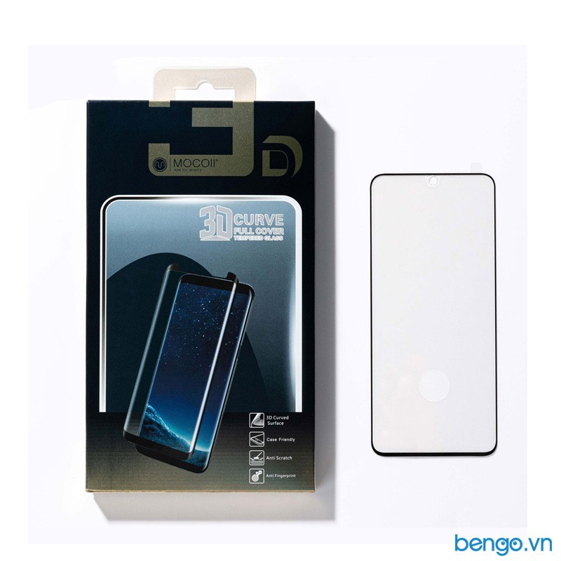 Dán cường lực Samsung Galaxy S20/S20 Plus/S20 Ultra MOCOLL 3D Edge Glue Full màn hình