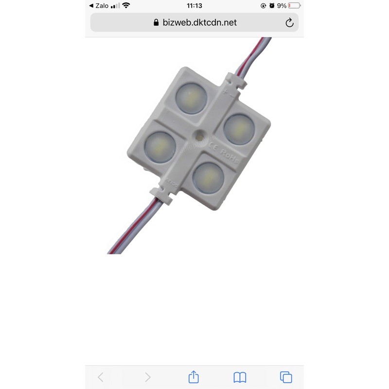 Led hắt 4 bóng - led module 4 bóng chống nước
