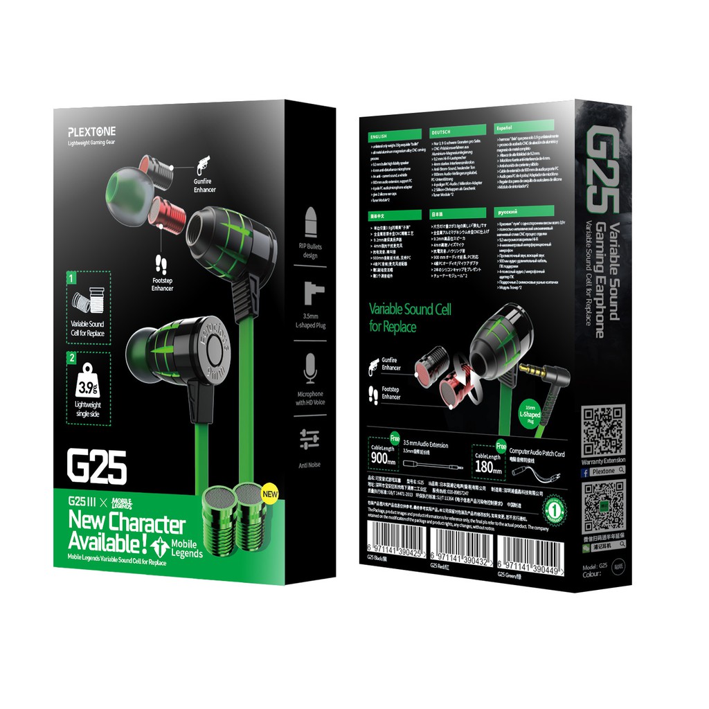 Tai nghe chuyên game có Mic Plextone G25 Mark III - Hàng chính hãng