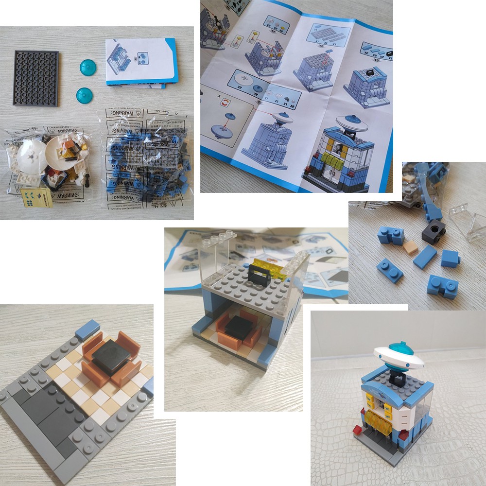 Bộ đồ chơi xếp hình lego Mini hình Doraemon cho bé