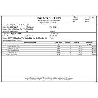 Xà Phòng hương sả 100 gram