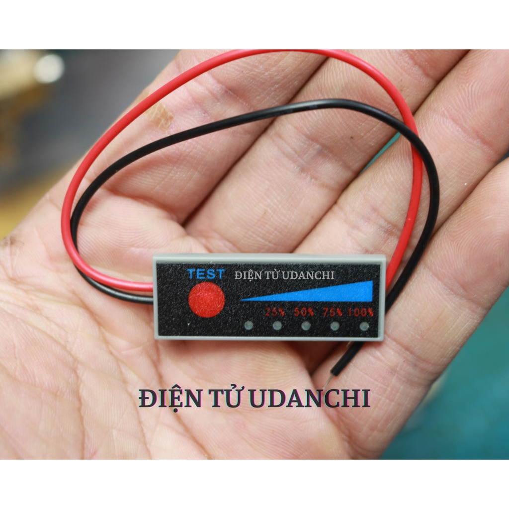 Mạch báo dung lượng pin 1S-3S-4S cho pin 18650 hoặc lipo