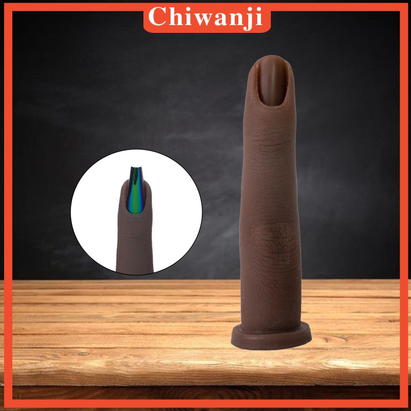 Mô Hình Ngón Tay Giả Linh Hoạt Nhiều Màu Sắc Cho Người Mới Tập Làm Móng Nghệ Thuật