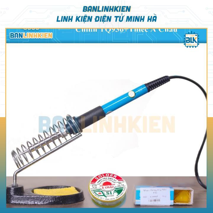Combo Mỏ Hàn Điều Chỉnh TQ936+Thiếc Á Châu