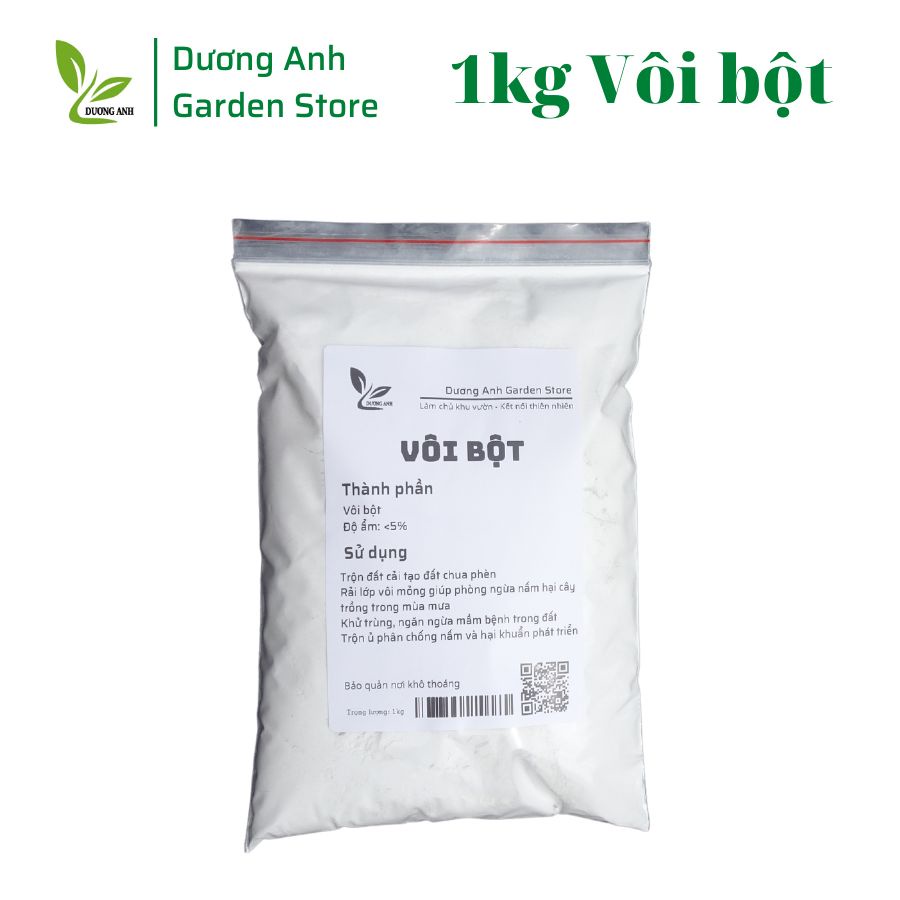 Vôi bột phòng nấm