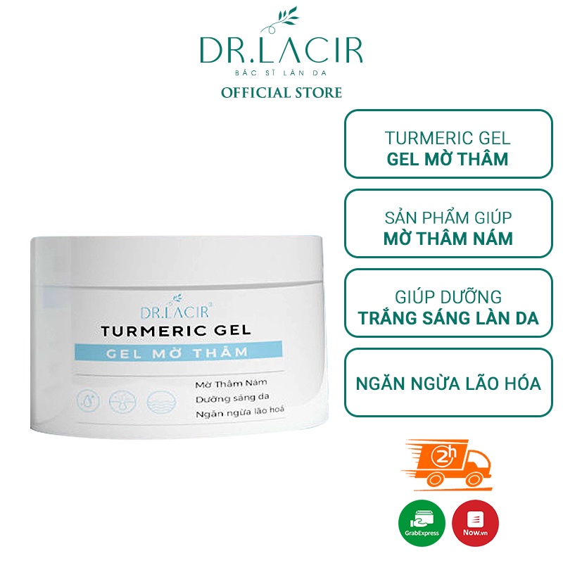 Gel Mờ Thâm Turmeric Dr Lacir Giảm Các Vết Thâm Do Mụn DR109