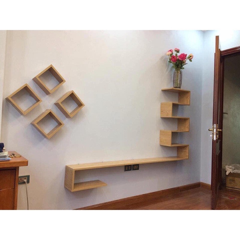 kệ tivi treo phòng khách giá xưởng 2mx20