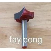 Mũi phay quả đào - phay cong- phay mặt bàn đk12-22-32