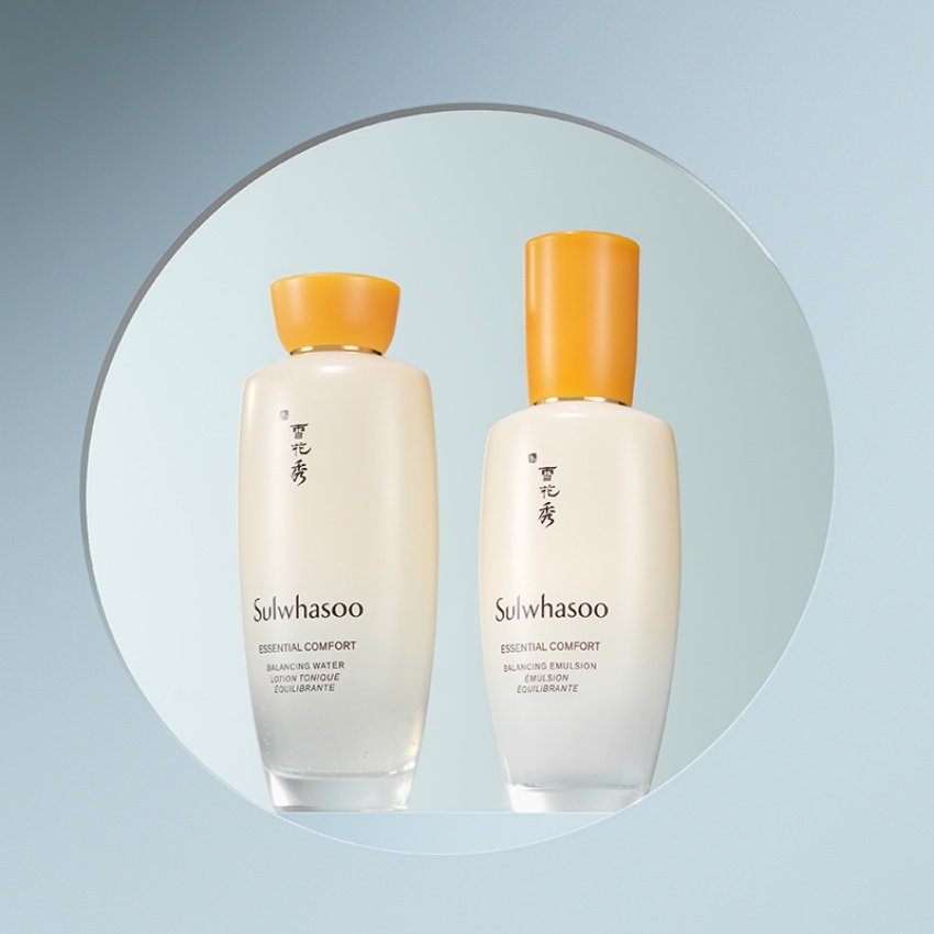 [10 chai] Nước hoa hồng và Sữa dưỡng nâng cơ Sulwhasoo Essential Perfecting 5mlx10 - Nước hoa hồng nâng cơ Sulwhasoo