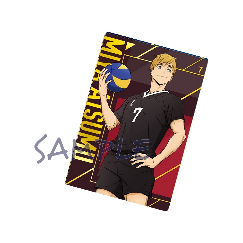 M4 Ảnh thẻ in hình HAIKYUU!! Vua Bóng Chuyền card bo góc viền 5*8cm anime chibi sưu tầm độc đáo