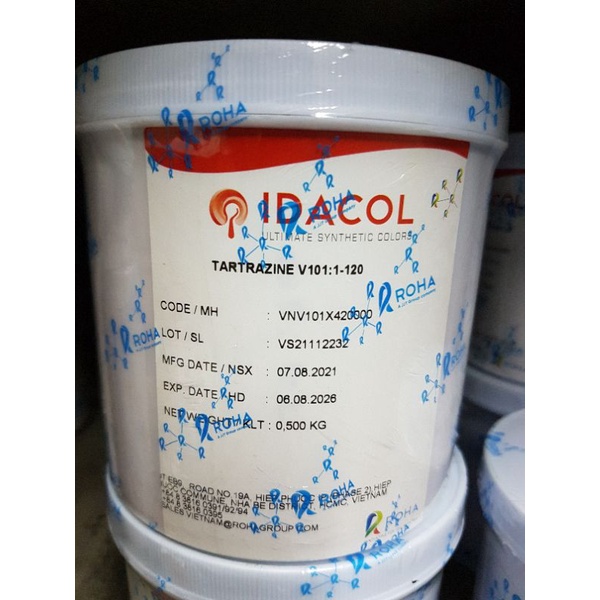 Màu bột thực phẩm Roha - Màu Ấn Độ