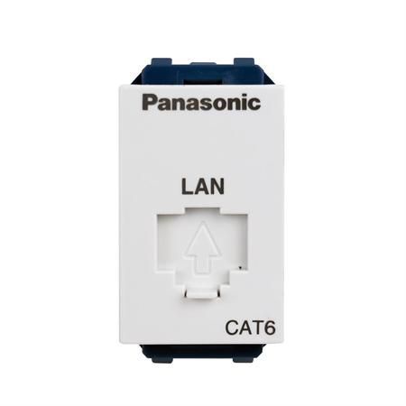 Ổ cắm điện mạng thoại tivi thiết bị điện Panasonic Wide Hàng chính hãng Cao Cấp