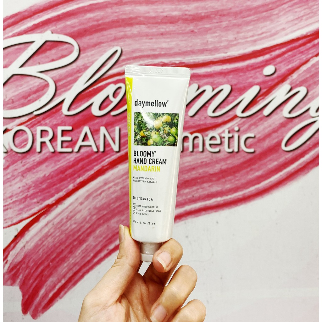 [New] Kem Dưỡng Da Tay Giữ Ẩm, Chống Lão Hóa Daymellow Bloomy Hand Cream 50g | BigBuy360 - bigbuy360.vn