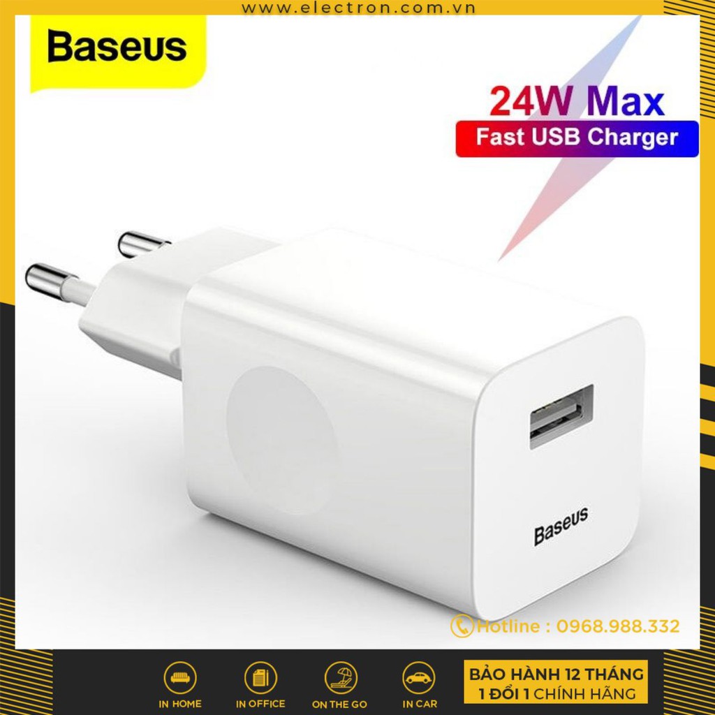 Củ sạc nhanh Baseus Quickcharge 3.0