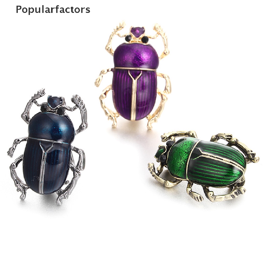 Ghim Cài Áo Hình Cánh Cứng Phong Cách vintage Thời Trang