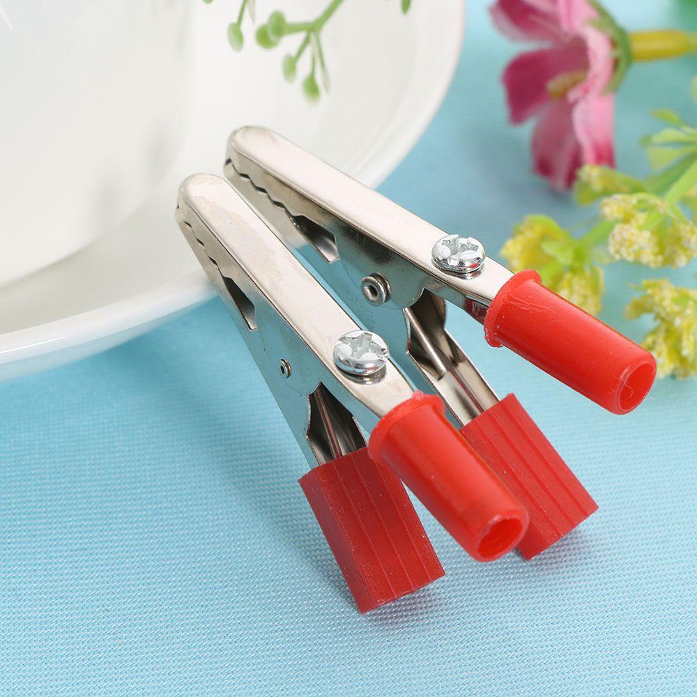 Set 1 5 / 10 / 20 Dây Dò Thử Điện Với Tay Cầm Nhựa Màu Sắc Ngẫu Nhiên