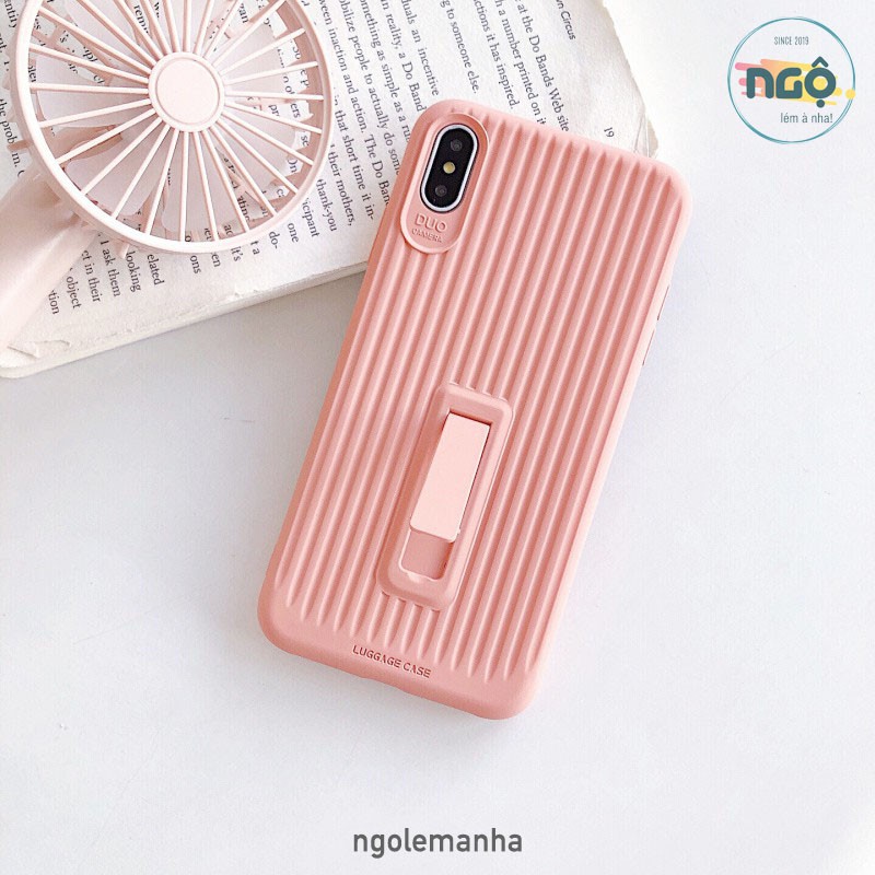 Ốp Vali Trơn chất dày, có chân chống xem phim