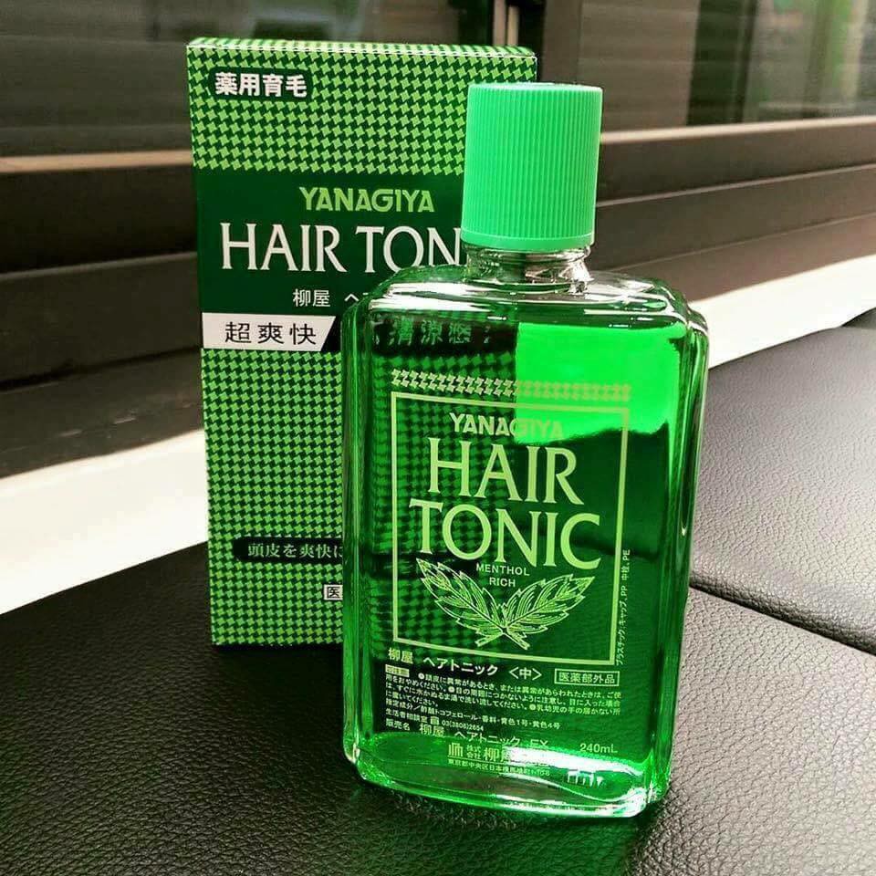 Tinh Dầu Chống Rụng Tóc Hair Tonic Yanagiya 240ml (Xanh nhạt)