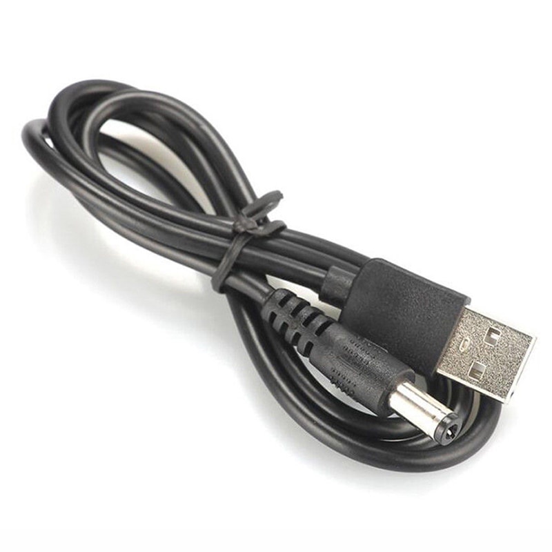 Cổng USB đến 2.5 / 3.5 / 4.0 / 5.5mm Cung cấp kết nối 5V DC Barrel Jack Cáp nguồn Cáp chuyển đổi dây cáp