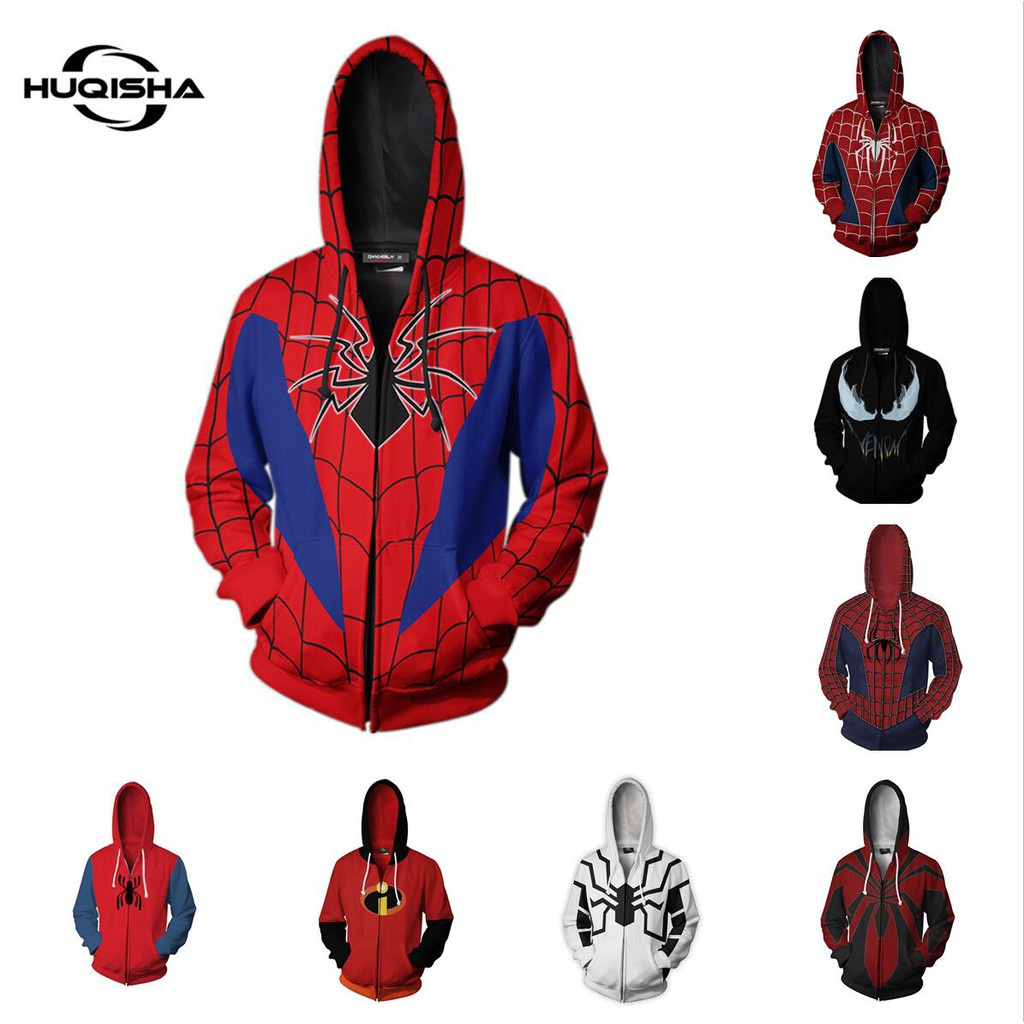 Áo hoodie HUQISHA in hình 3D thời trang mới thu đông