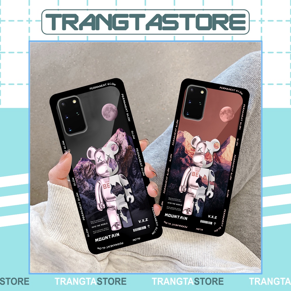 Ốp lưng Samsung S20 / S20 Plus / S20+ / S20 Ultra / S20 FE in hình gấu Bearbrick,Mountain,xanh,đen,đỏ giá rẻ