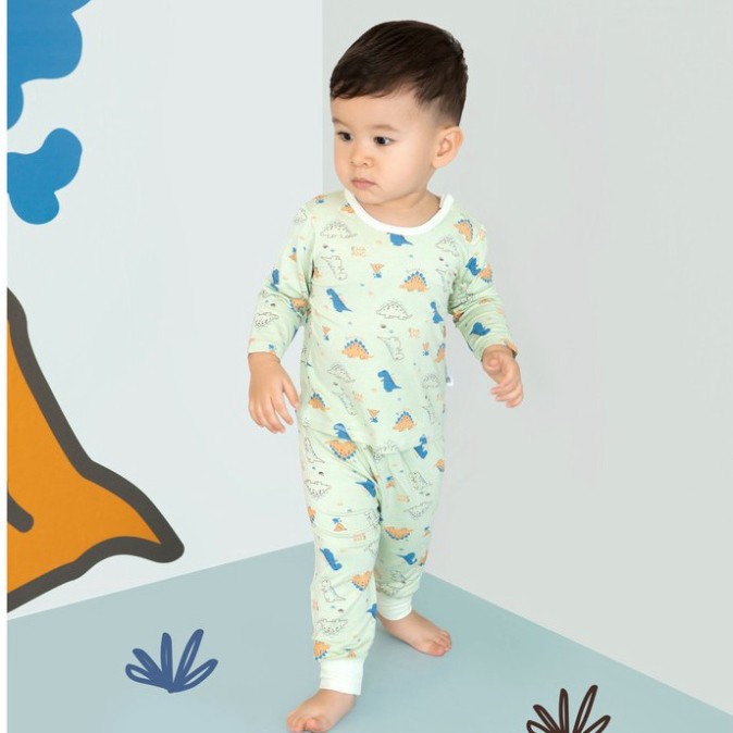 Bộ dài cúc vai trẻ em hãng chaang bộ sưu tập Pony&amp;Dino