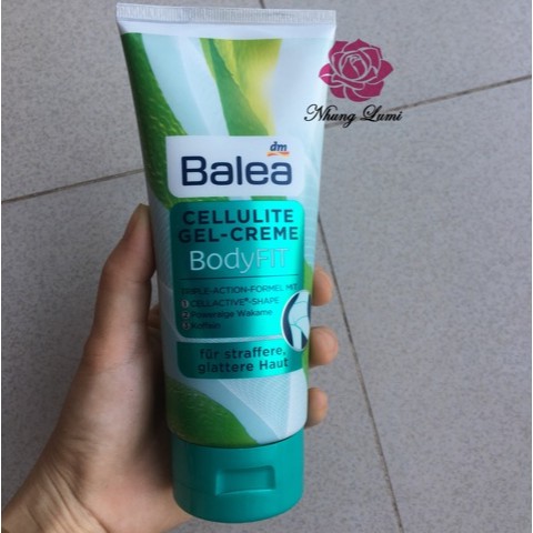 Kem tan mỡ Balea ❣FREESHIP❣ Giảm Mỡ An Toàn, Đánh Tan Mỡ Thừa Cánh Tay, Bụng, Bắp Chân, Đùi