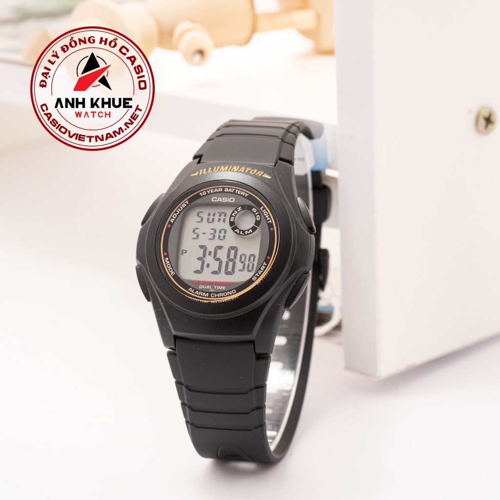 Đồng Hồ Casio Nam - Nữ F-200W-9ADF