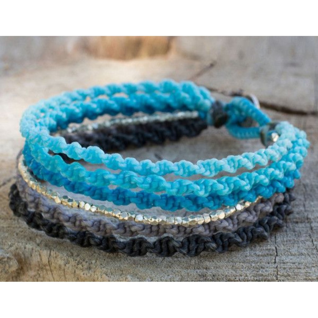 Vòng tay vòng chân may mắn-xoắn ốc-Wendy-Friendship bracelet-Vòng tay tình bạn-bạn bè handmade DIY
