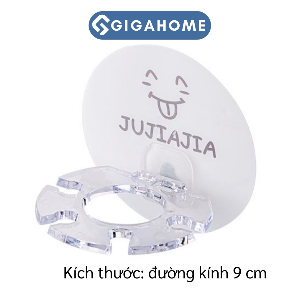 Giá Dán Tường Treo Bàn Chải, Kem Đánh Răng GIGAHOME Không Cần Khoan 9219