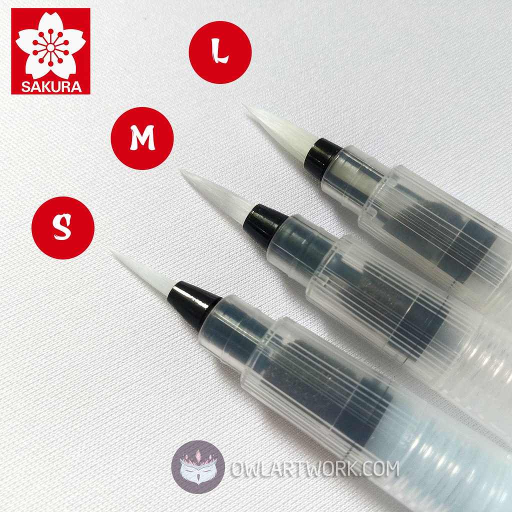 Cọ nước SAKURA - SAKURA KOI WaterBrush size S-M-L