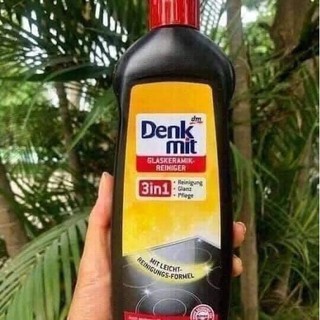 Dung dịch tẩy rửa mặt kính bếp từ, bếp ga 3in1 Denkmit